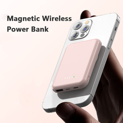 Magnetische Draadloze Powerbank met MagSafe – Krachtig, Snel en Slim Opladen