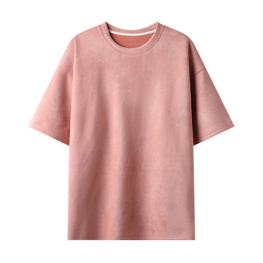 Nieuw Heren Suede T-shirt